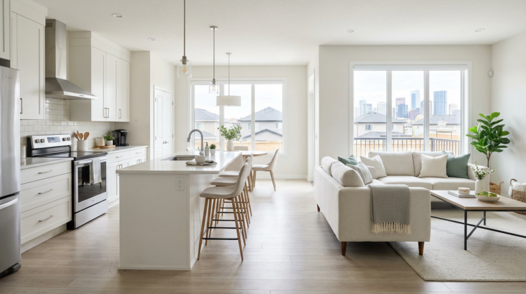 Deep Cleaning Services in Calgary showing a completed home after a deep clean