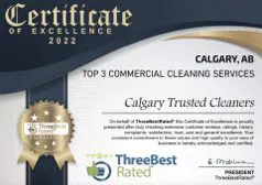 Commercial Cleaning Certificate